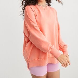 Aerie The Happiest Oversized Crewneck Sweatshirt